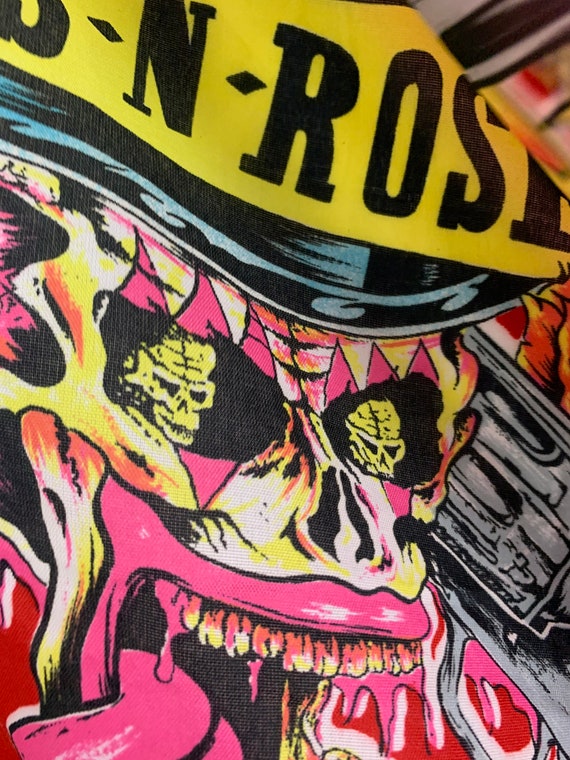 GUNS N ROSES 90's Flag Vintage / Axl Rose - Etsy