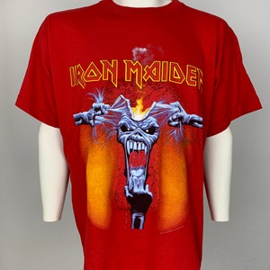 IRON MAIDEN 1993 T-Shirt Vintage / Real Dead One