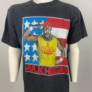 HULK HOGAN 90’s T-Shirt Vintage / Wrestling Shirt