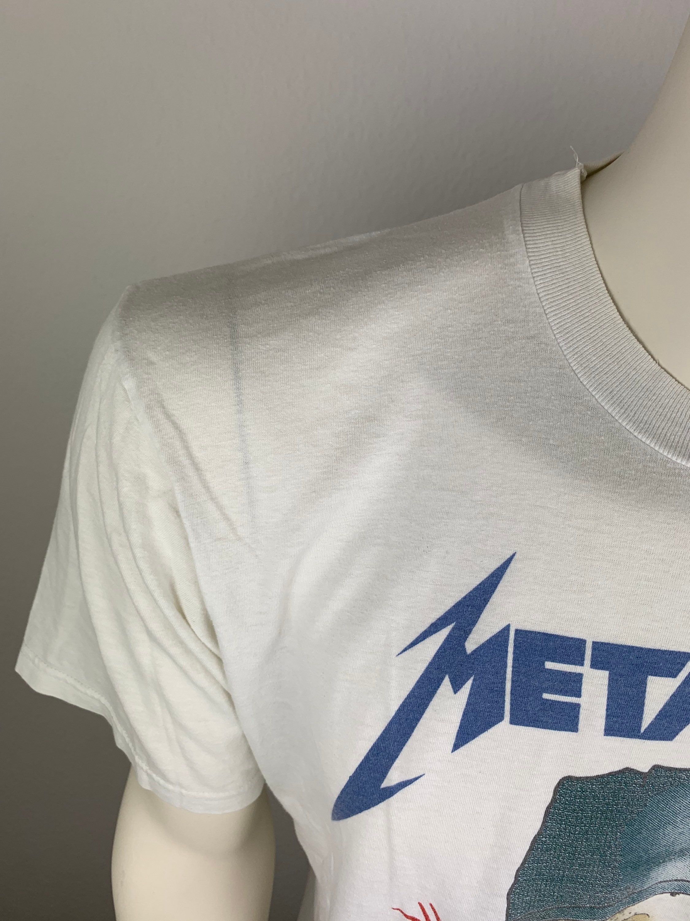 1987 METALLICA Tシャツ L METAL UP YOUR ASS 便器 MADE IN U.S.A. 