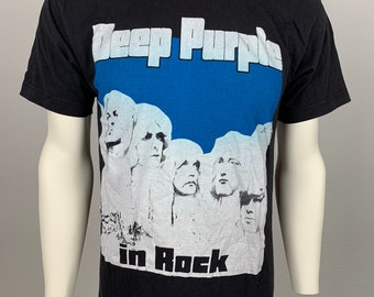 激レア DEEP PURPLE slaves and master Tシャツ Deep Purple Slaves & Masters t-shirt hard rock band all