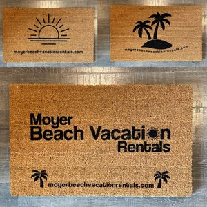 Custom Coir Doormat - Personalized Doormat - 18x30 Custom Doormat