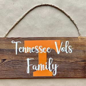 Cartello dei Vols del Tennessee - Cartello della famiglia Vols del Tennessee - Cartello dei Vols del Tennessee