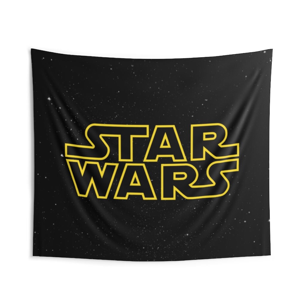 Star wars tapestry banner flag wall dorm decor boys girls Etsy