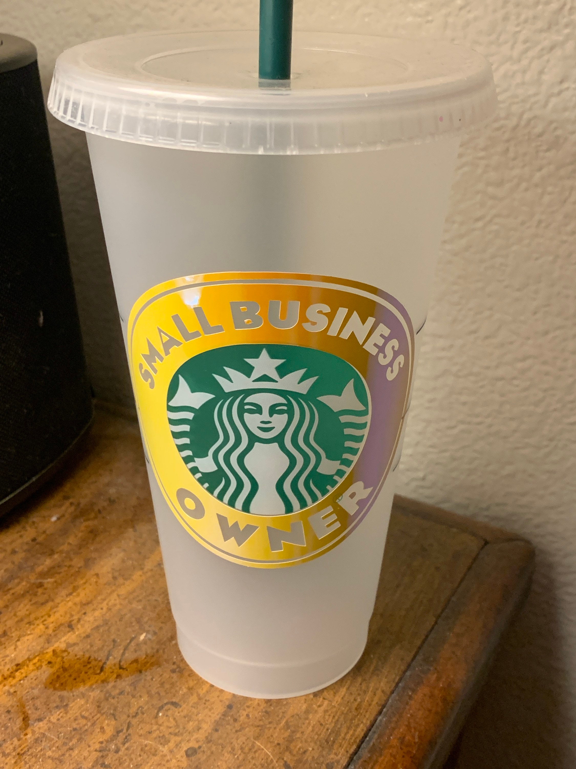 16oz Starbucks cold cup Etsy