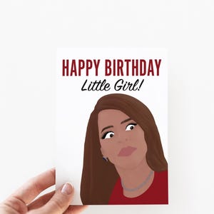 Alles Gute zum Geburtstag Mädchen Karte + Umschlag | Mary C. RHSLC Karte | Bravo Fan Karte