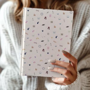 Eras Symbols Hardcover Journal  | Swift Eras Notebook | Teacher Appreciation Gift  | Gift for Her