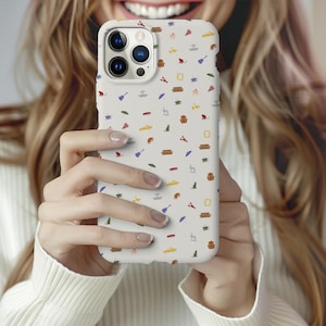 Friends Symbols Magnetic Phone Case | The One With Icons Phone Case for iPhone