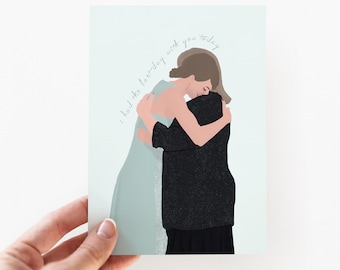 TS and Mom Card + Envelope | Swift Mother&#39;s Day Card  | Pop Culture Birthday Card