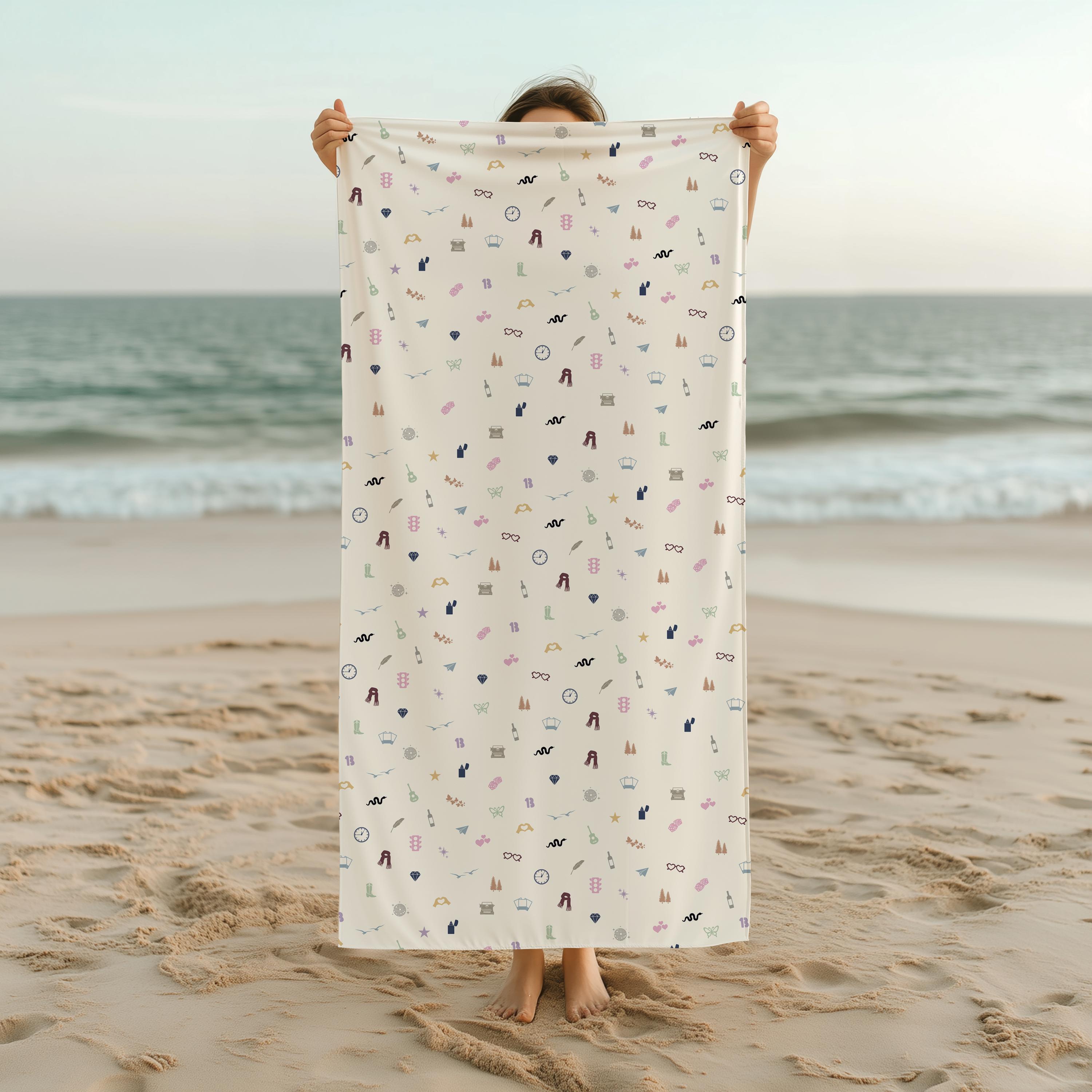 Taylor Swift Checkerboard Towel Game Set（Swift Beach Towel