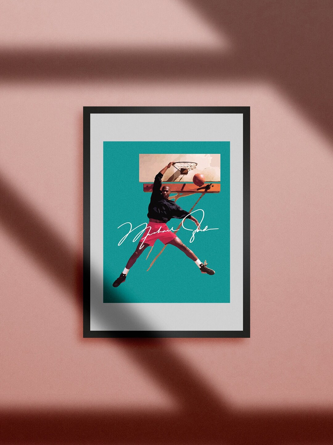 Hypebeast Poster, Hypebeast Art, Room Decor, Basketball Art, Michael