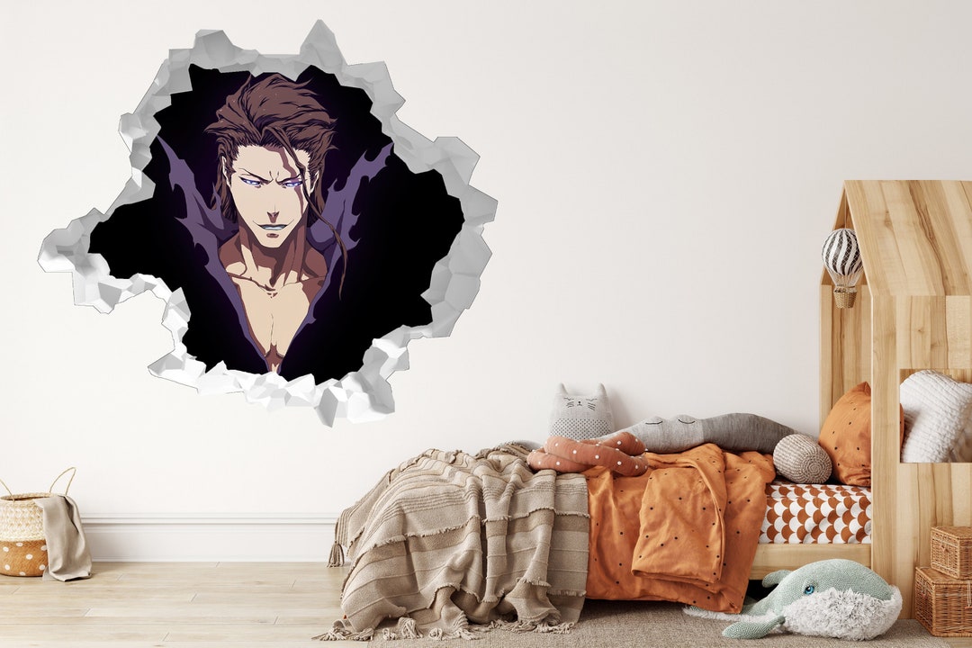 Custom Anime Wall Stickers Wall Decor Anime Wall Decals Etsy