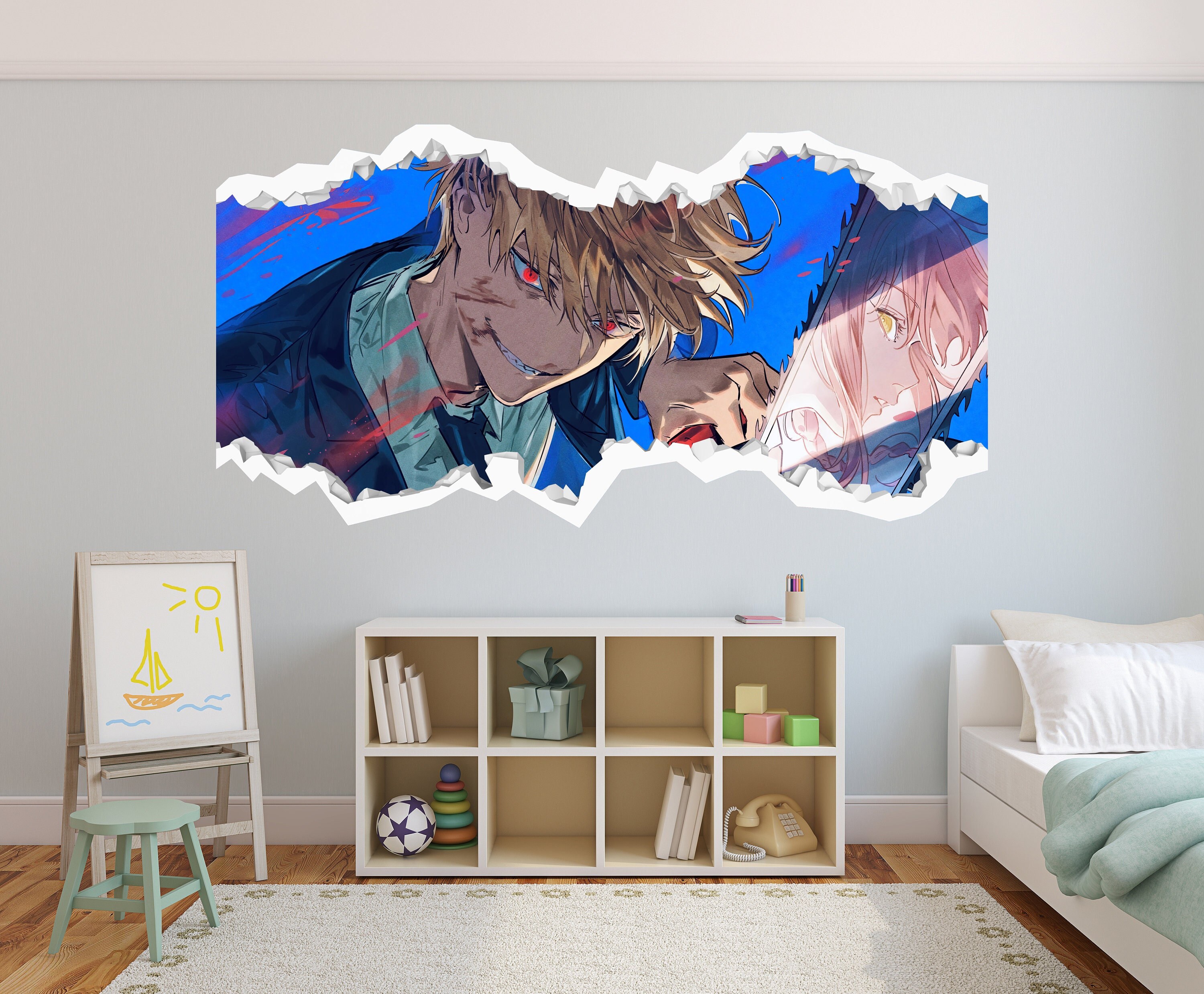 Baby Products Online - 41 Pcs Demon Killer Wall Stickers Cartoon Anime Wall  Stickers For Kids Bedroom Living Room Background Playroom Wall Decoration -  Kideno