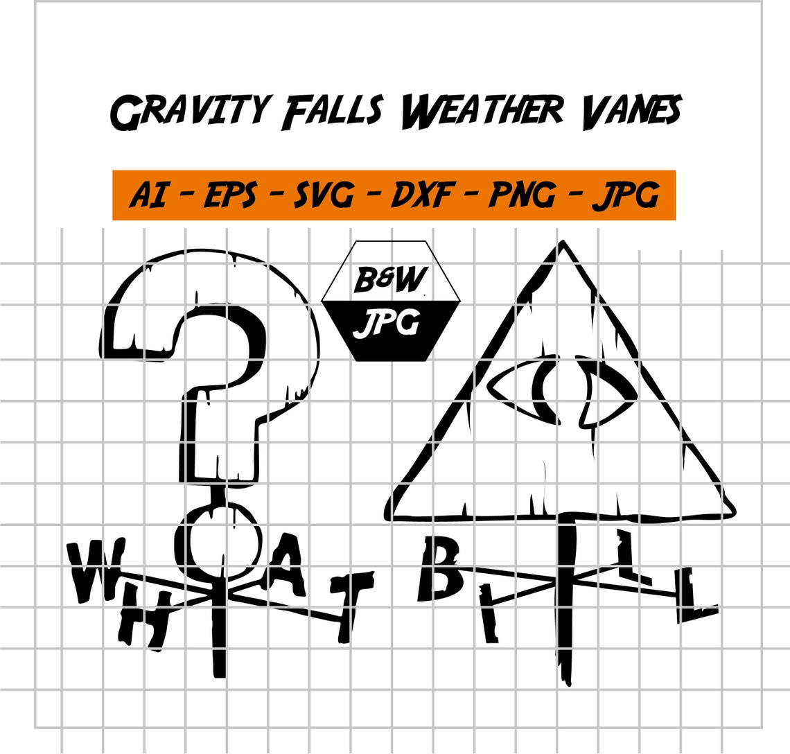 Gravity Falls Weather Vanes Vinyl Tshirts Clothing Laser Engraving Etsy