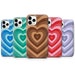 Y2K Phone Case Latte Heart Cases for iPhone 14, 13, 11 Pro, 12, XR, XS, X, 8, SE Samsung A12, S20, S21, S22, A73, A53, Huawei P20, P30 Lite 