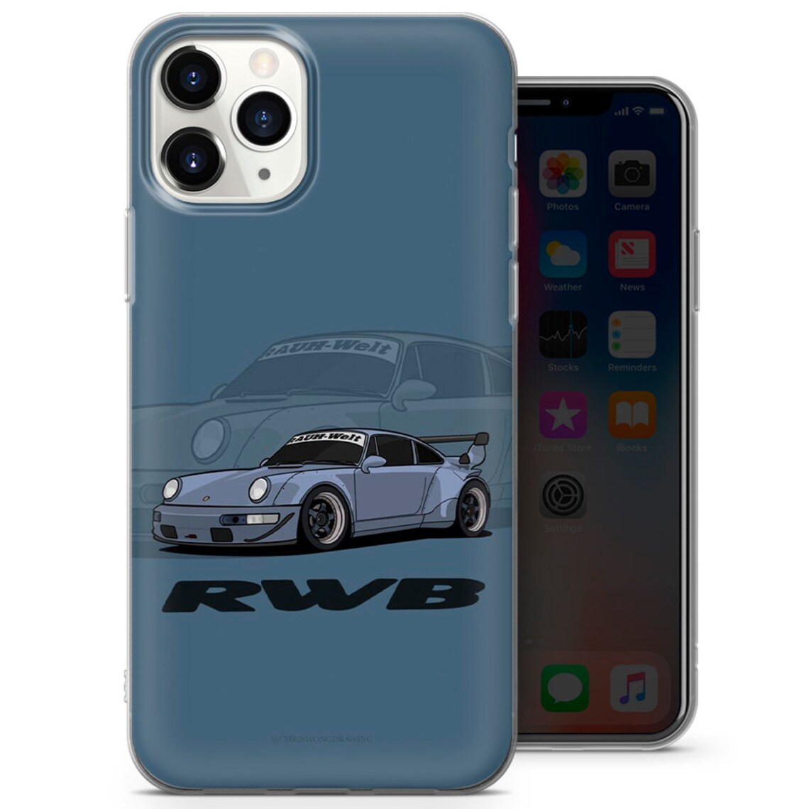 Iconic Cars Phone Case Cover for iPhone 12 iPhone 11 Pro 7 Etsy