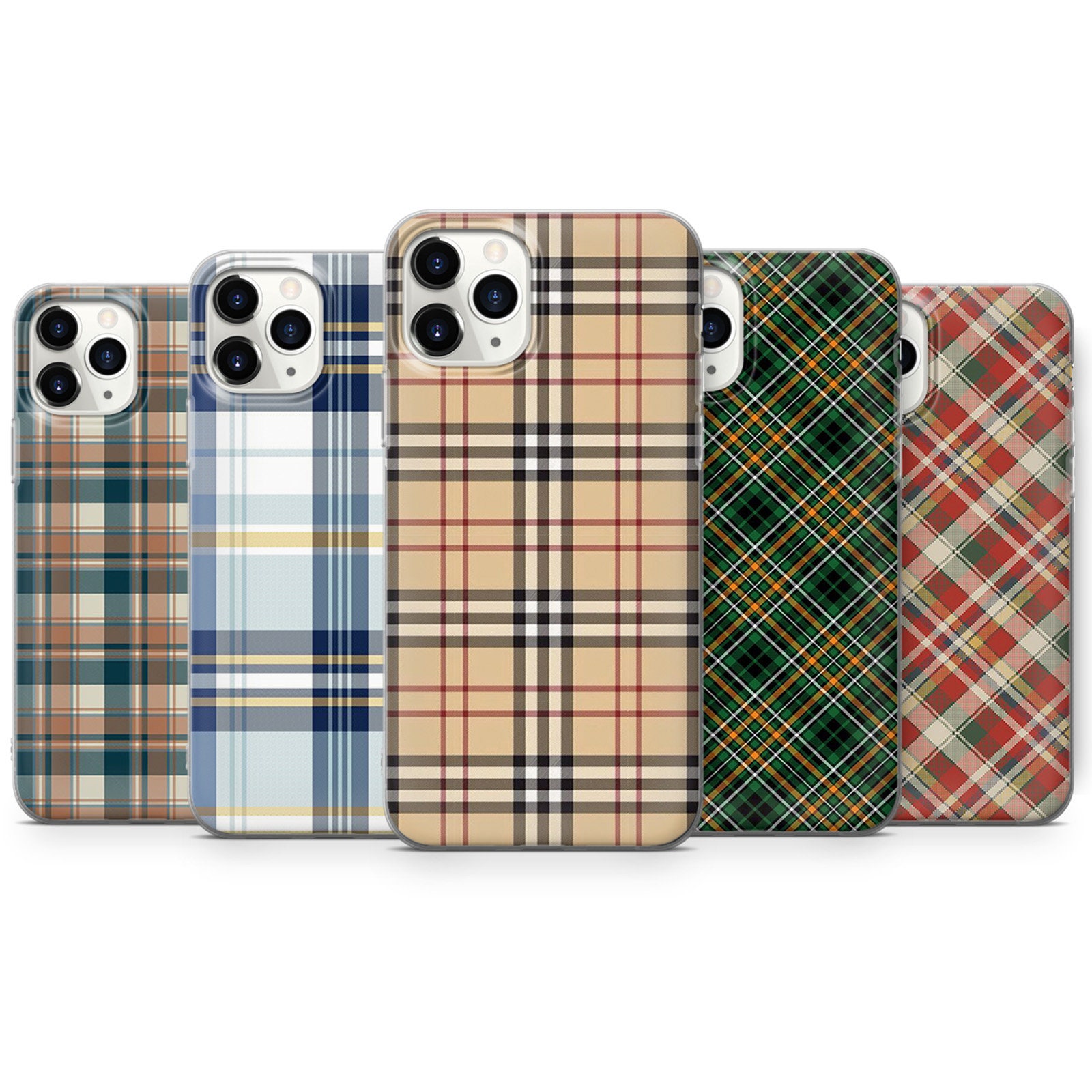 Plaid phone case iPhone 11 iPhone 11 Pro iPhone 7 iPhone 8 Etsy