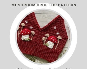 Mushroom Crop Top PATTERN