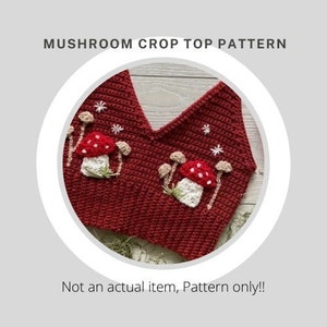 Mushroom Crop Top PATTERN