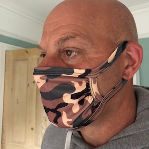 Face Mask Camouflage Great Christmas Stocking Filler .