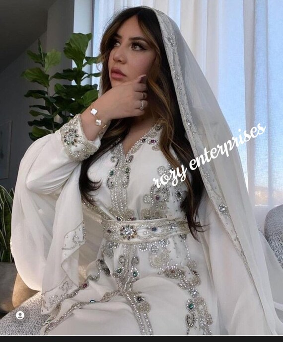 Buy Sale Dubai Moroccan Kaftan Farasha African Attire Bridesmaid
