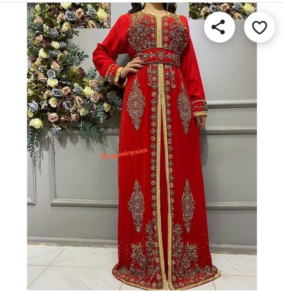 Sale New Royal African Attire Bridesmaid Abaya Long Maxi Formal