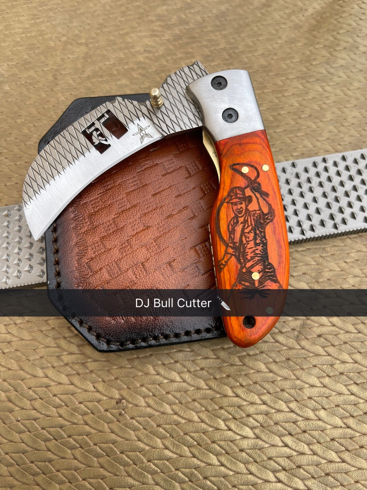 Custom Handmade Farrier Rasp Lineman Pocket Knife. - Etsy