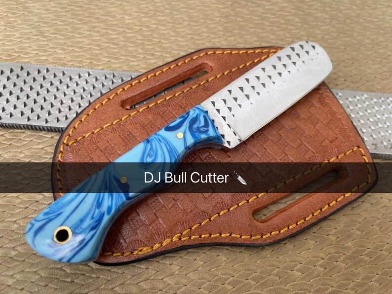 Custom Handmade Farrier Rasp Bull Cutter Etsy