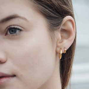 Creole Turner Gold Hoop Earrings Creole Turner Gold Hoop Earrings