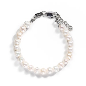 Freshwater pearl bracelet - natural pearl bracelet - pearl bracelet - genuine freshwater pearl necklace - gift for her - gift idea for men