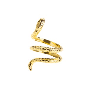 Vintage Silver Snakes Ring, Adjustable Snake Ring, Open Snake Ring, Snake Ring, Animal Ring, Vintage Look, Size Adjustable Ring
