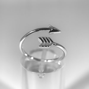 Silver Arrow RingVimalring Christmas GiftOrast Personalized Gift