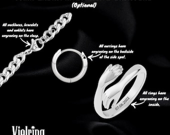 Omarmingsring, hug ring, 925 sterling zilver, geef me een omarming, open vingerringen voor mannen, vrouwen, meisjes, cadeau (2 stuks), Zilver