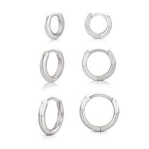 Dainty Hoop Earrings Silver • Earrings Silver • Hoop Earrings 925 Sterling Silver • Minimalist Earrings • Small Hoop Earrings Silver