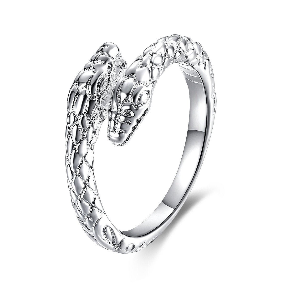 Unique Snake Ring Designs in Silver for a Stylish Look