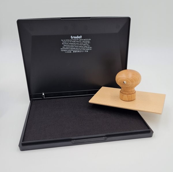 Extra Large Ink Pads for Paper, Extra Large Stamp Pads for Large Stamps