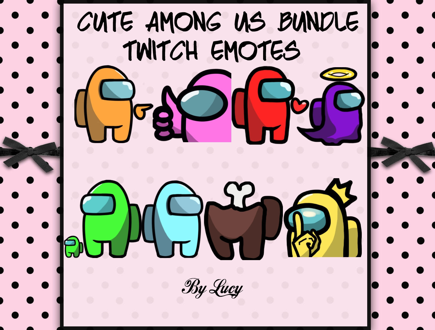 Among Us Meme Emotes for Twitch Discord Facebook Gaming and -  Israel