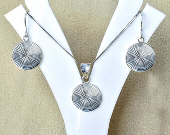 Damen Ringe Silber 925 925er Silber Schmuckset Für Damen – Charm, Ring, Ohrring & Halskette In Einem, Niedlich & Massiv Barbie Jewelry