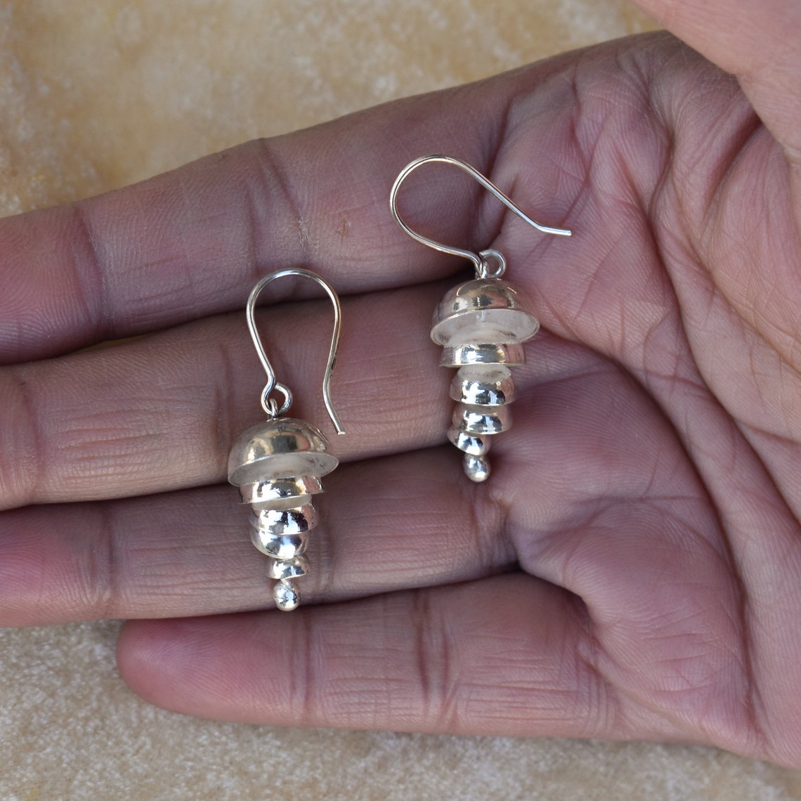 Silver Chandelier Earrings 925 Sterling Silver Extra Long Etsy