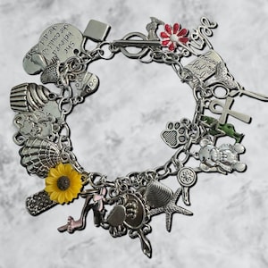 Assorted Junk Charm Bracelets