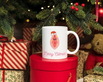 Funny Christmas Mug Prank Gift Christmas Joke Gifts Funny Secret Santa Gifts LGBT Secret Santa Rude Lesbian Gifts LGBTQ Feminist Feminism