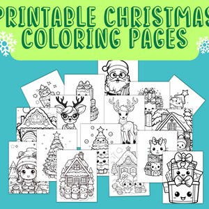 Desenhos para colorir de Natal | 20 projetos | Artesanato de férias | Diversão de Natal para download | Cartão de Natal para impressão para crianças