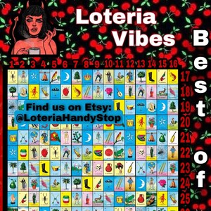 32 Number Lines Loteria Board Game to Play Online