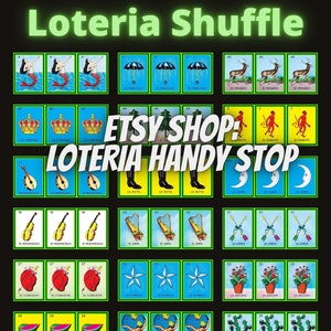Loteria Cartas Repetidas Juego Triplets