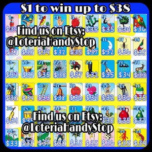 Loteria Board 54 Cartas de Juego Dollar