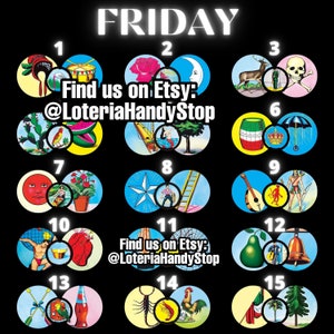 Loteria Carta de Viernes