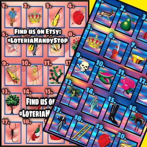 20 tableros de juego de lotería de números para jugar online