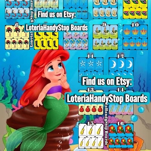 16 Numbers Roulette Loteria Board Game