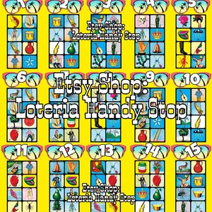 Carta de Loteria para Jugar Online