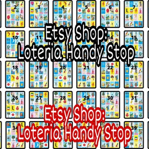 Tablero de Juego de Lotería con 40 Cartas de Lotería Originales para jugar Online